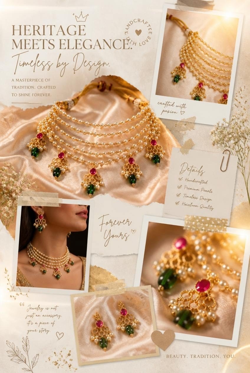 Pearl necklace, Shivja product